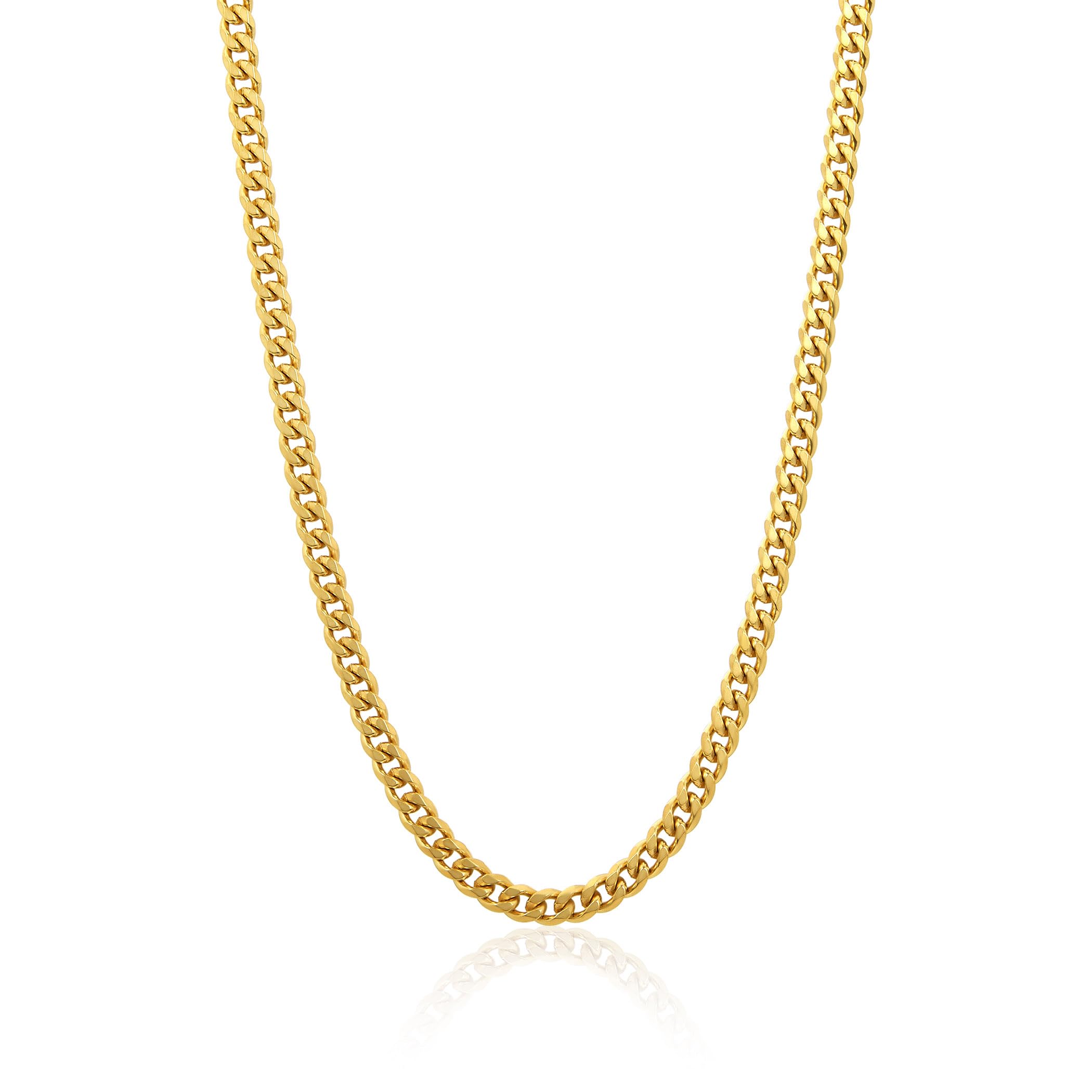 Invicta Jewelry Men's Curb Chain Stainless Steel Necklace (6mm-11.5mm) - 24" - Image 7