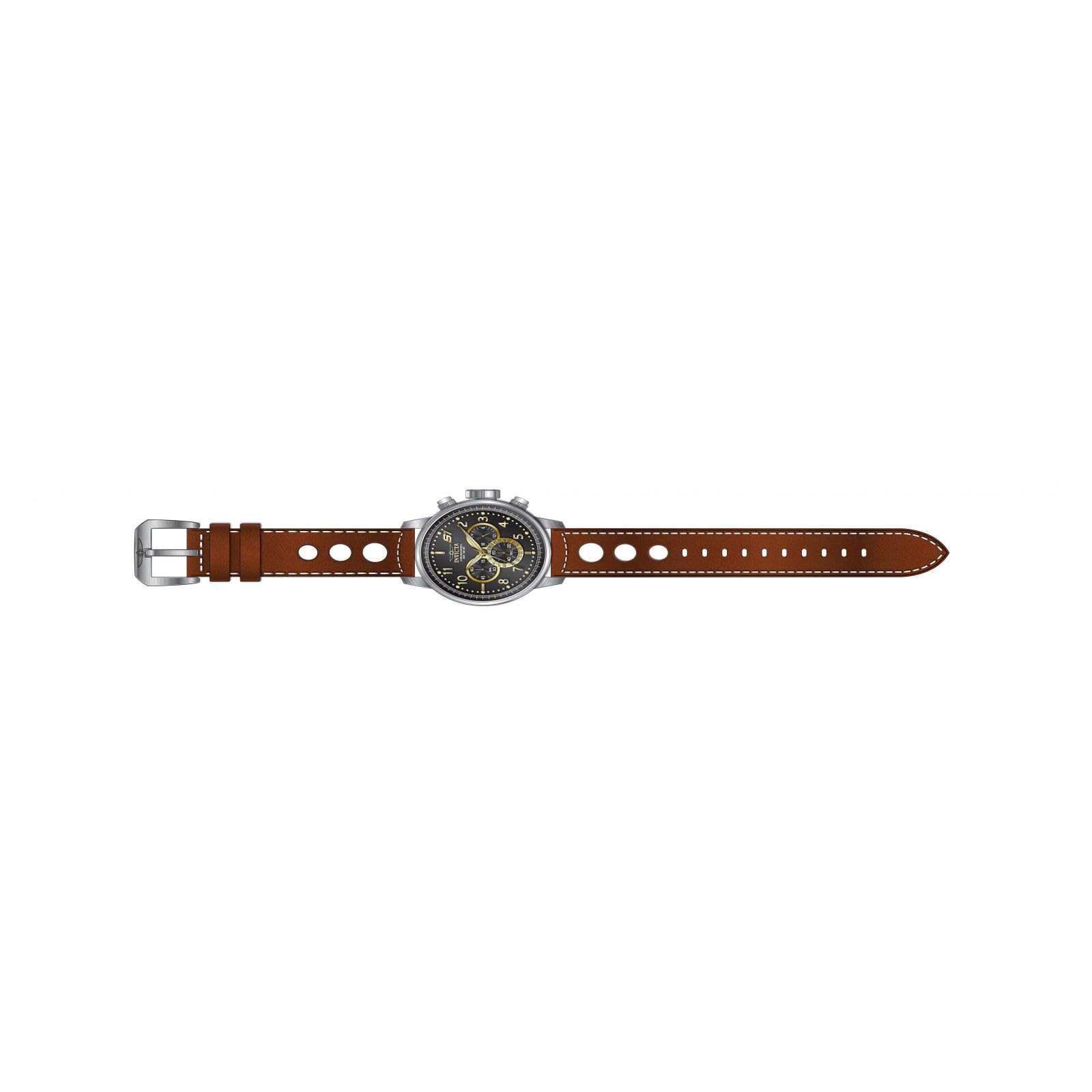 Invicta Men's 23597 S1 Rally Analog Display Quartz Brown Watch - Image 3