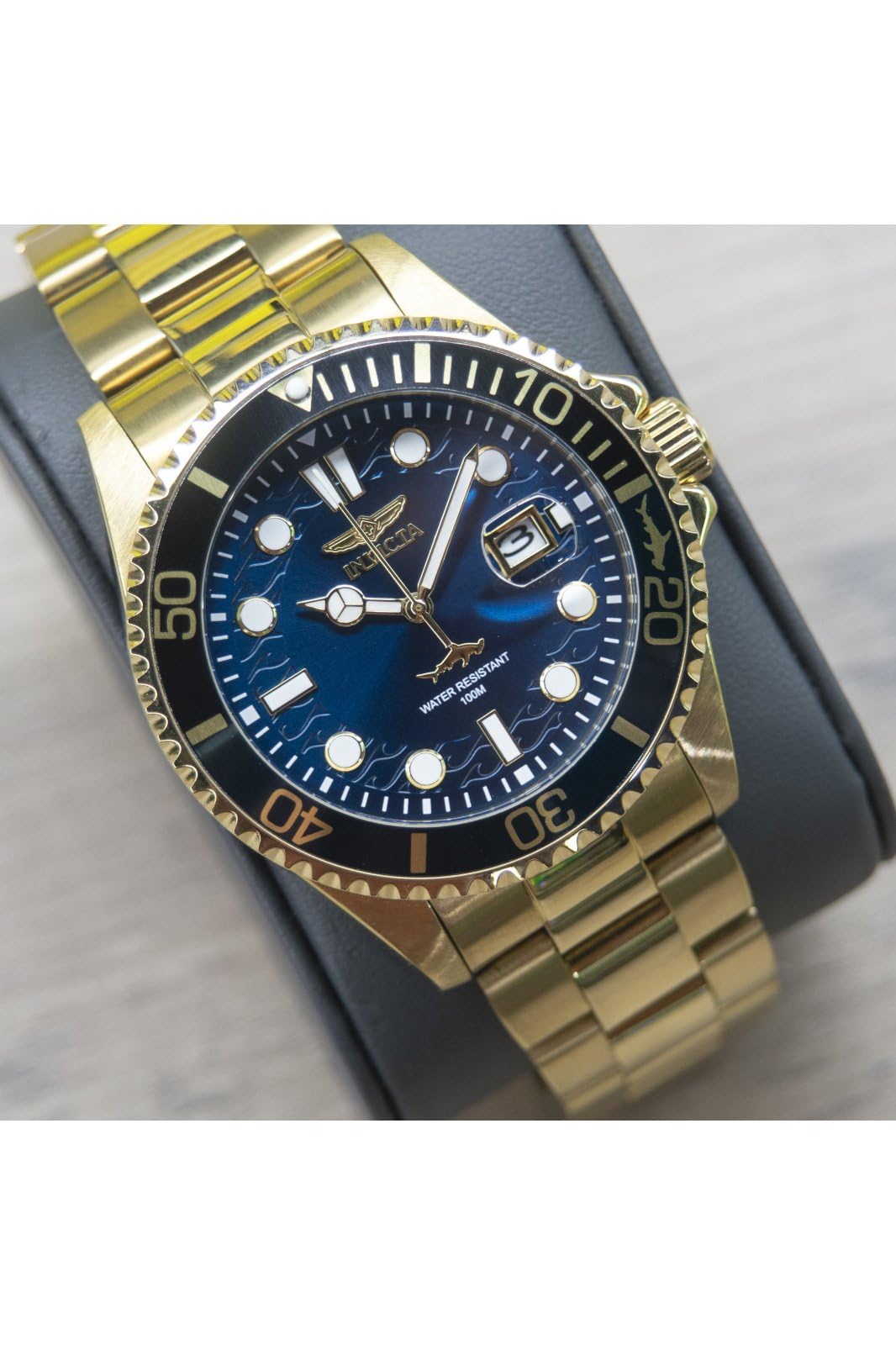 Invicta Men's 30810 Pro Diver Quartz Multifunction Blue Dial Watch - Image 3