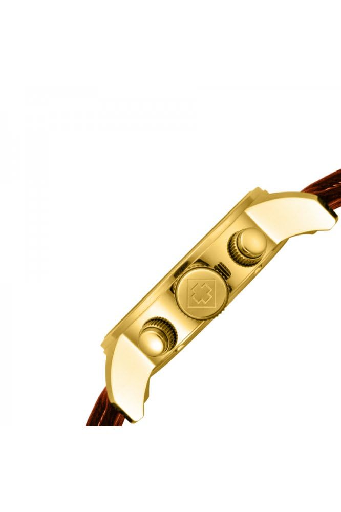 Invicta Men's I-Force Left Handed Quartz Watch with Leather Strap - Image 4