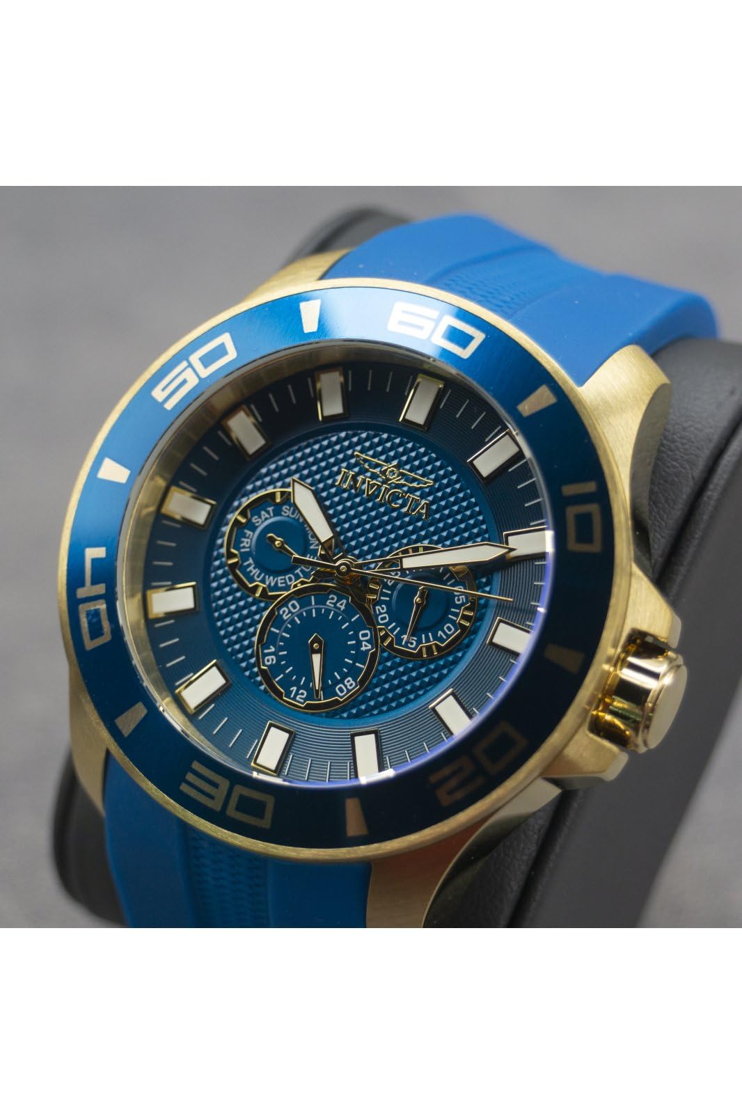 Invicta Mens Pro Diver Quartz Watch, Blue, 28002 - Image 3