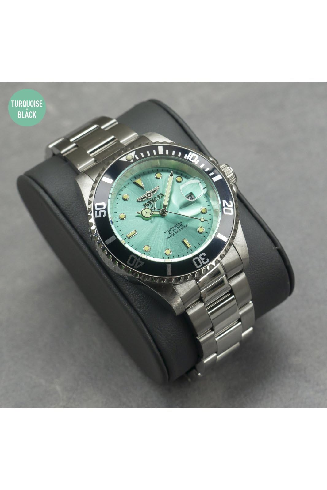 Invicta Pro Diver Men 40mm Stainless Steel Steel Green dial PC32 Quartz - Image 9